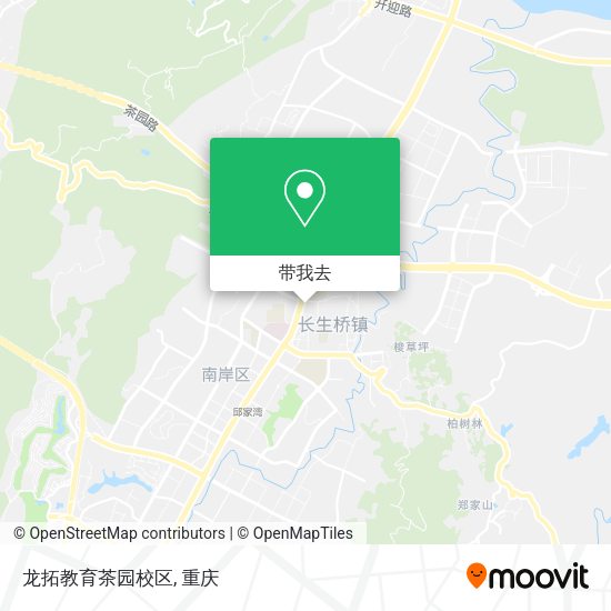 龙拓教育茶园校区地图