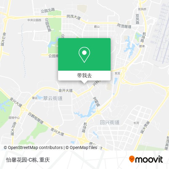 怡馨花园-C栋地图