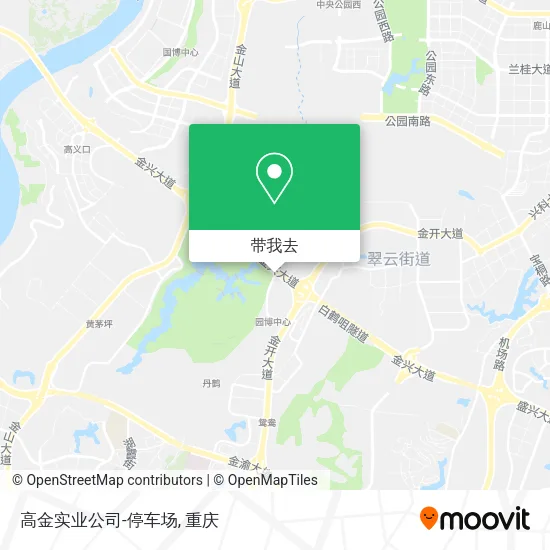高金实业公司-停车场地图