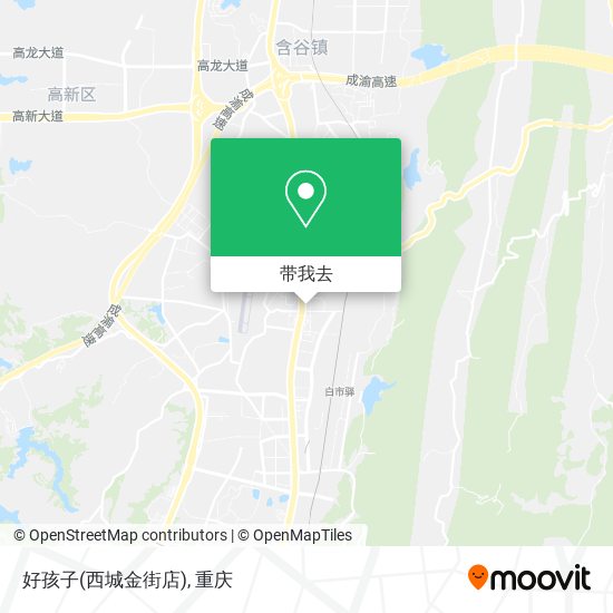 好孩子(西城金街店)地图