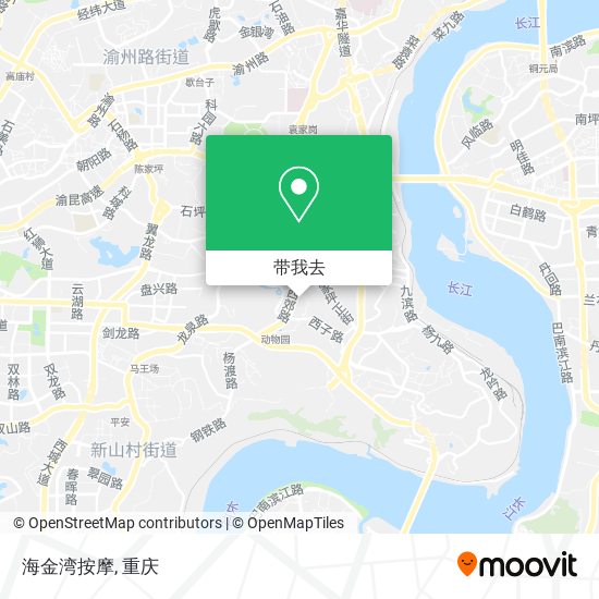 海金湾按摩地图