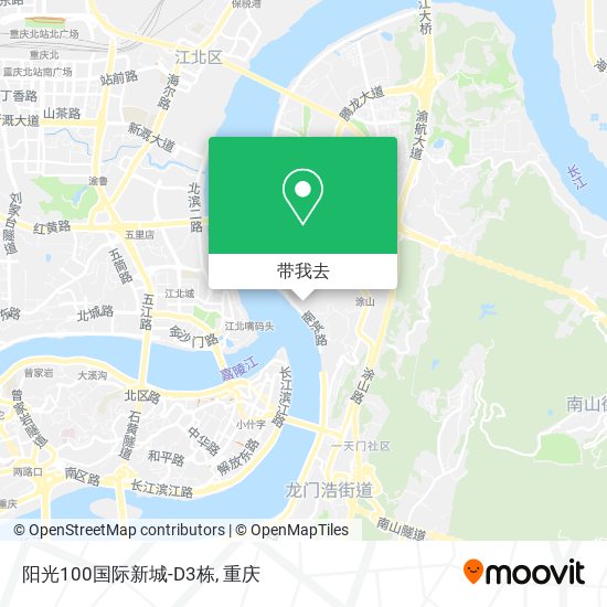 阳光100国际新城-D3栋地图