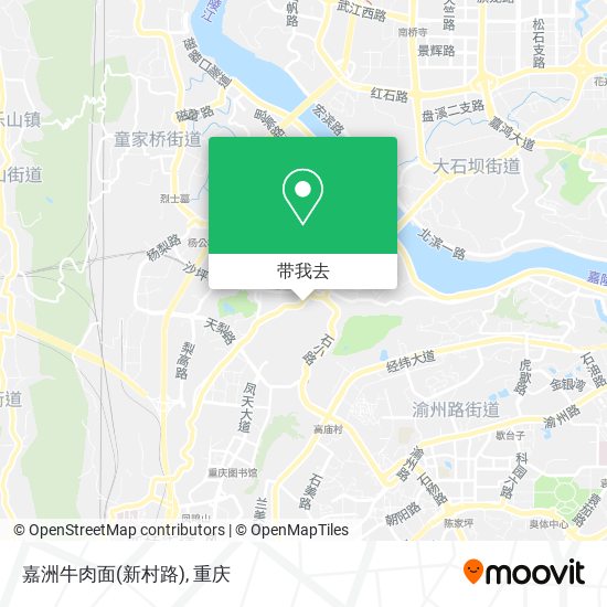 嘉洲牛肉面(新村路)地图