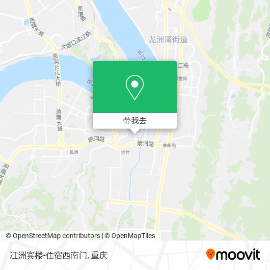 冮洲宾楼-住宿西南门地图