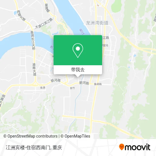 冮洲宾楼-住宿西南门地图