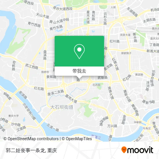 郭二娃丧事一条龙地图