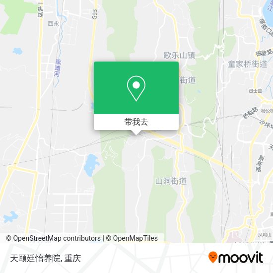 天颐廷怡养院地图