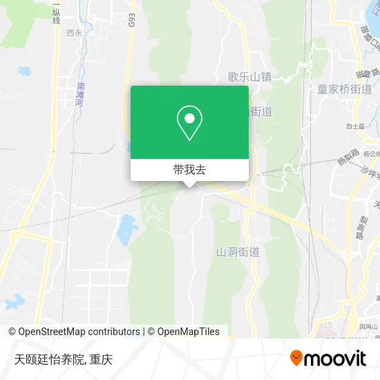 天颐廷怡养院地图