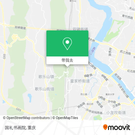 国礼书画院地图