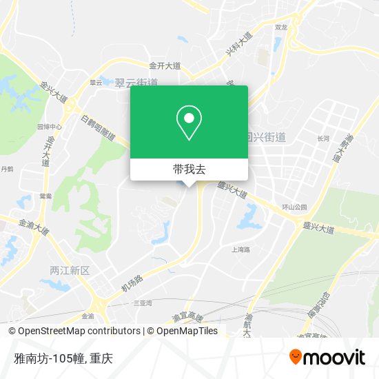 雅南坊-105幢地图