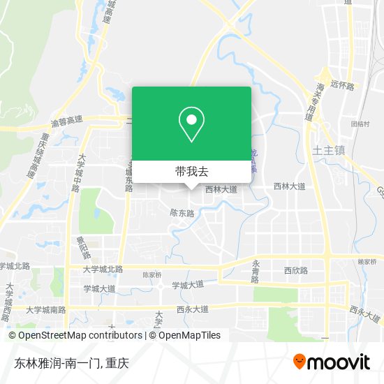 东林雅润-南一门地图
