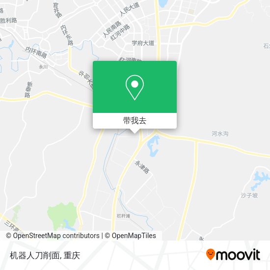 机器人刀削面地图