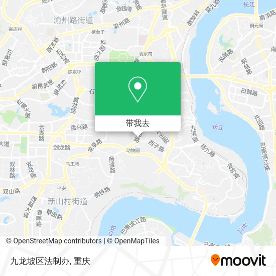 九龙坡区法制办地图