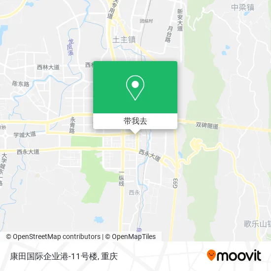 康田国际企业港-11号楼地图