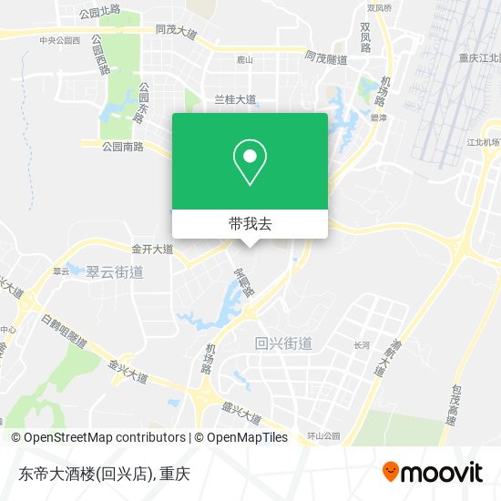 东帝大酒楼(回兴店)地图