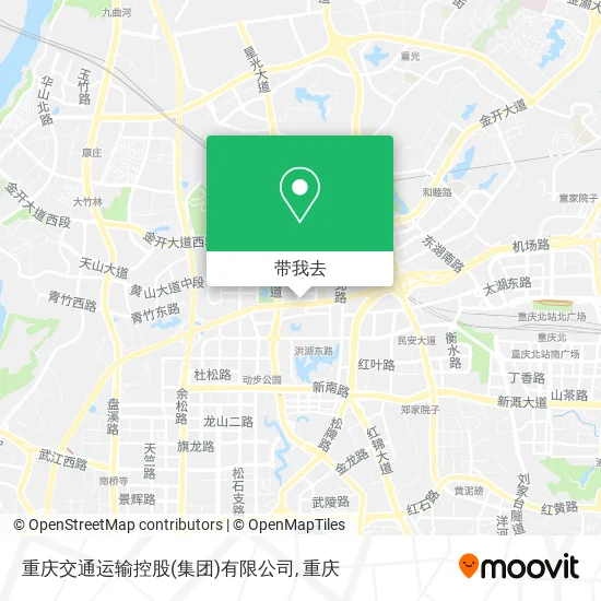 重庆交通运输控股(集团)有限公司地图