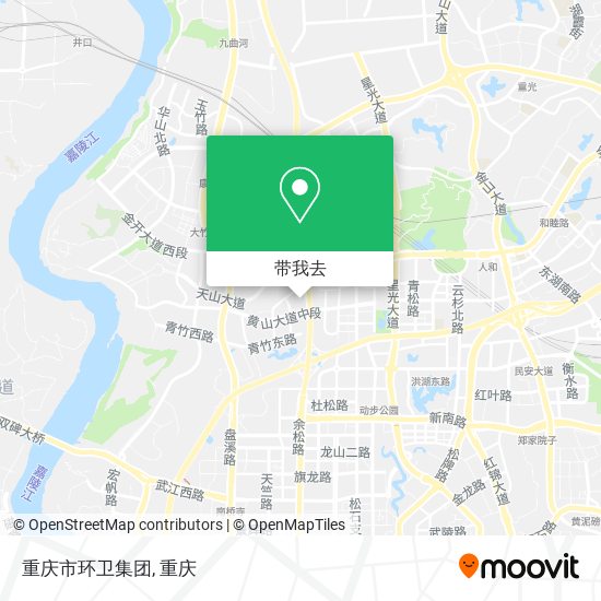 重庆市环卫集团地图