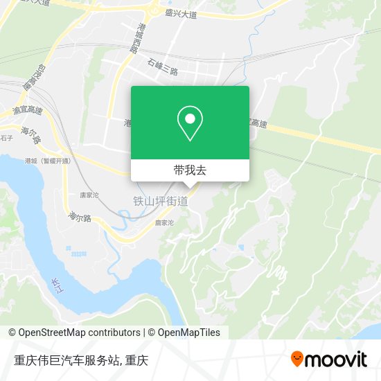 重庆伟巨汽车服务站地图