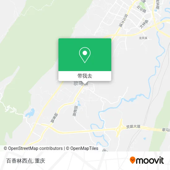 百香林西点地图