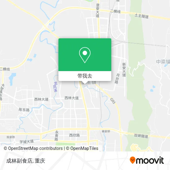 成林副食店地图