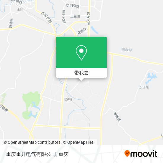重庆重开电气有限公司地图