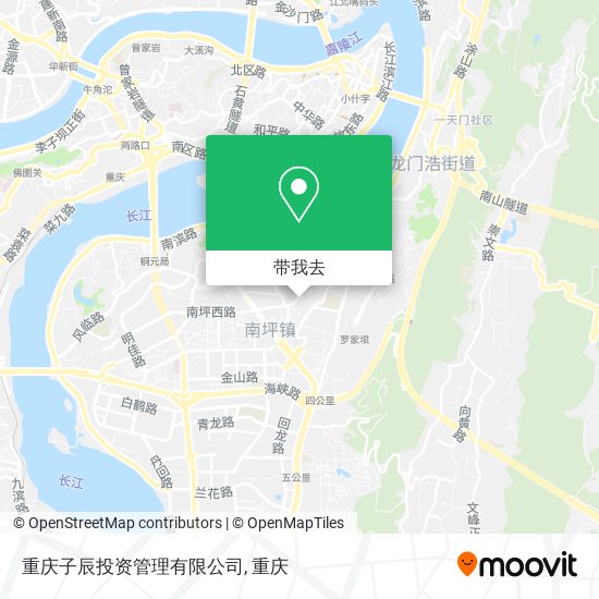 重庆子辰投资管理有限公司地图