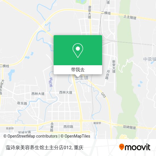 蔻诗泉美容养生馆土主分店012地图