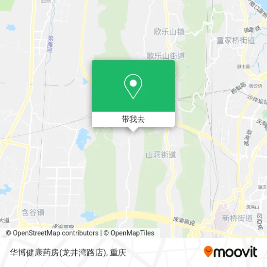 华博健康药房(龙井湾路店)地图