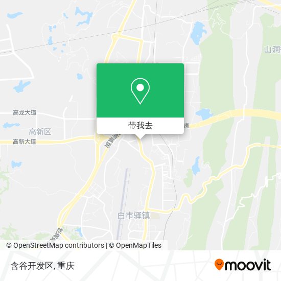 含谷开发区地图