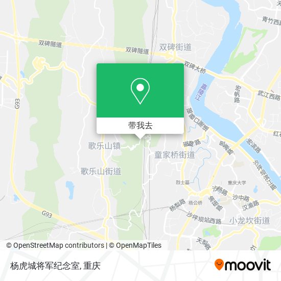 杨虎城将军纪念室地图