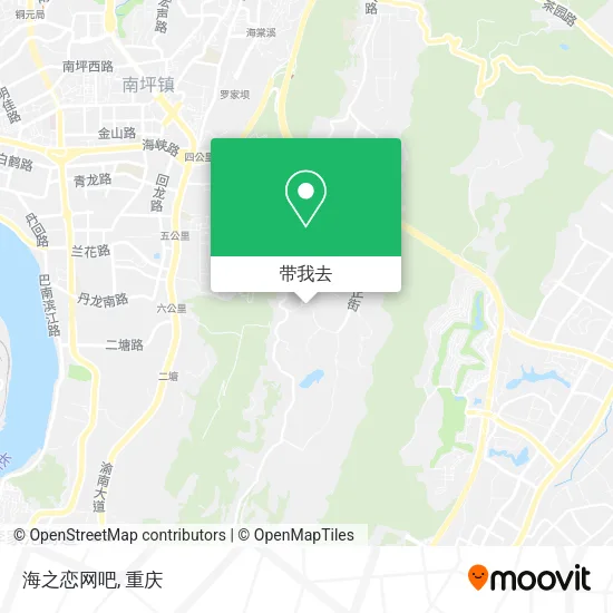 海之恋网吧地图