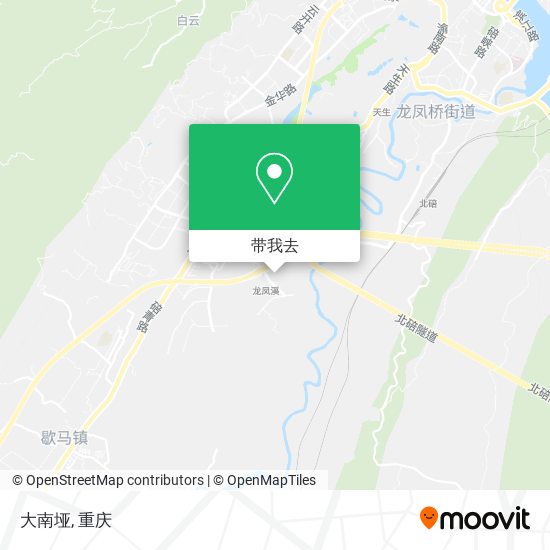 大南垭地图