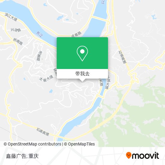 鑫藤广告地图