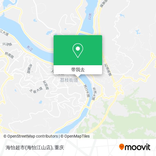 海怡超市(海怡江山店)地图