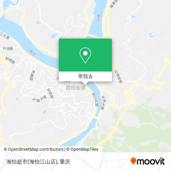 海怡超市(海怡江山店)地图