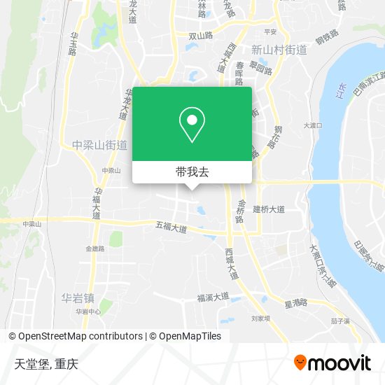 天堂堡地图