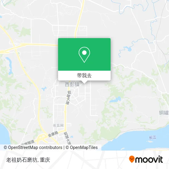 老祖奶石磨坊地图