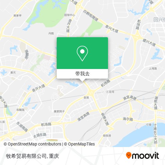 牧希贸易有限公司地图