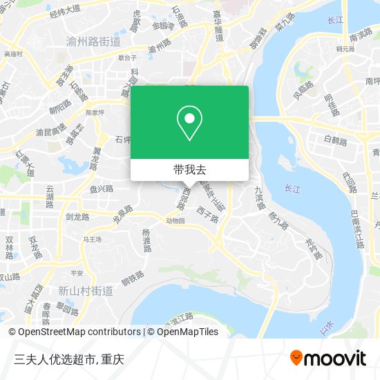 三夫人优选超市地图