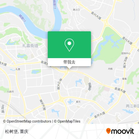 松树堡地图
