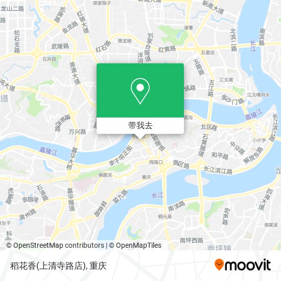稻花香(上清寺路店)地图