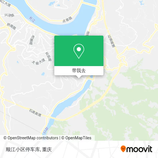 顺江小区停车库地图