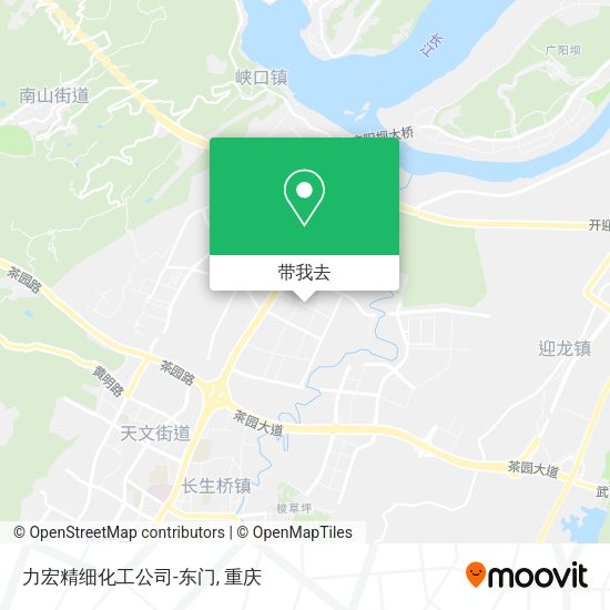 力宏精细化工公司-东门地图