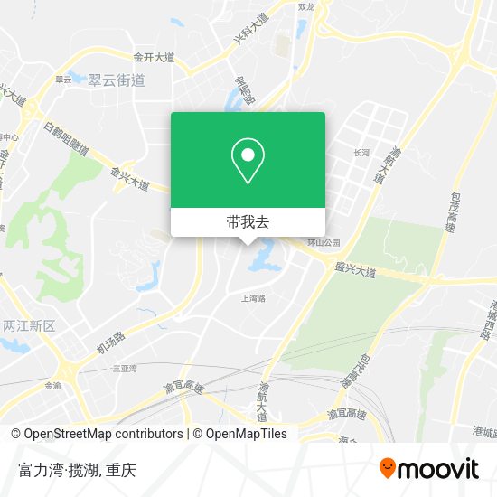 富力湾·揽湖地图