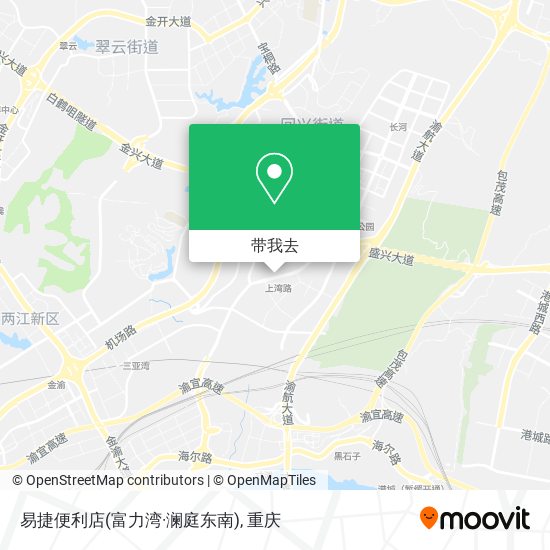 易捷便利店(富力湾·澜庭东南)地图
