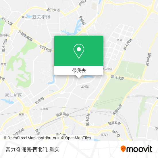 富力湾·澜庭-西北门地图