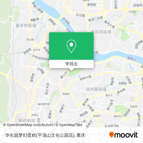 华生园梦幻蛋糕(平顶山文化公园店)地图