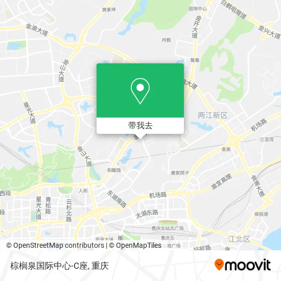 棕榈泉国际中心-C座地图