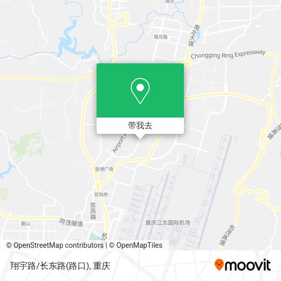 翔宇路/长东路(路口)地图
