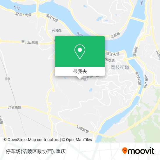 停车场(涪陵区政协西)地图